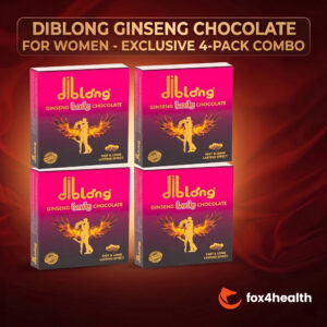 Diblong Energy Σοκολάτα για γυναίκες x4 - Combo Προσφορά