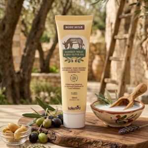 Γαλάκτωμα Σώματος με Γάλα Γαϊδούρας & Βιολογικό Ελαιόλαδο  100ml
