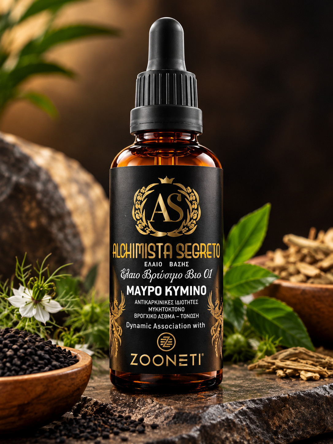 Μαύρο Κύμινο Βάμμα (Black Cumin) 50ml - Εικόνα 4