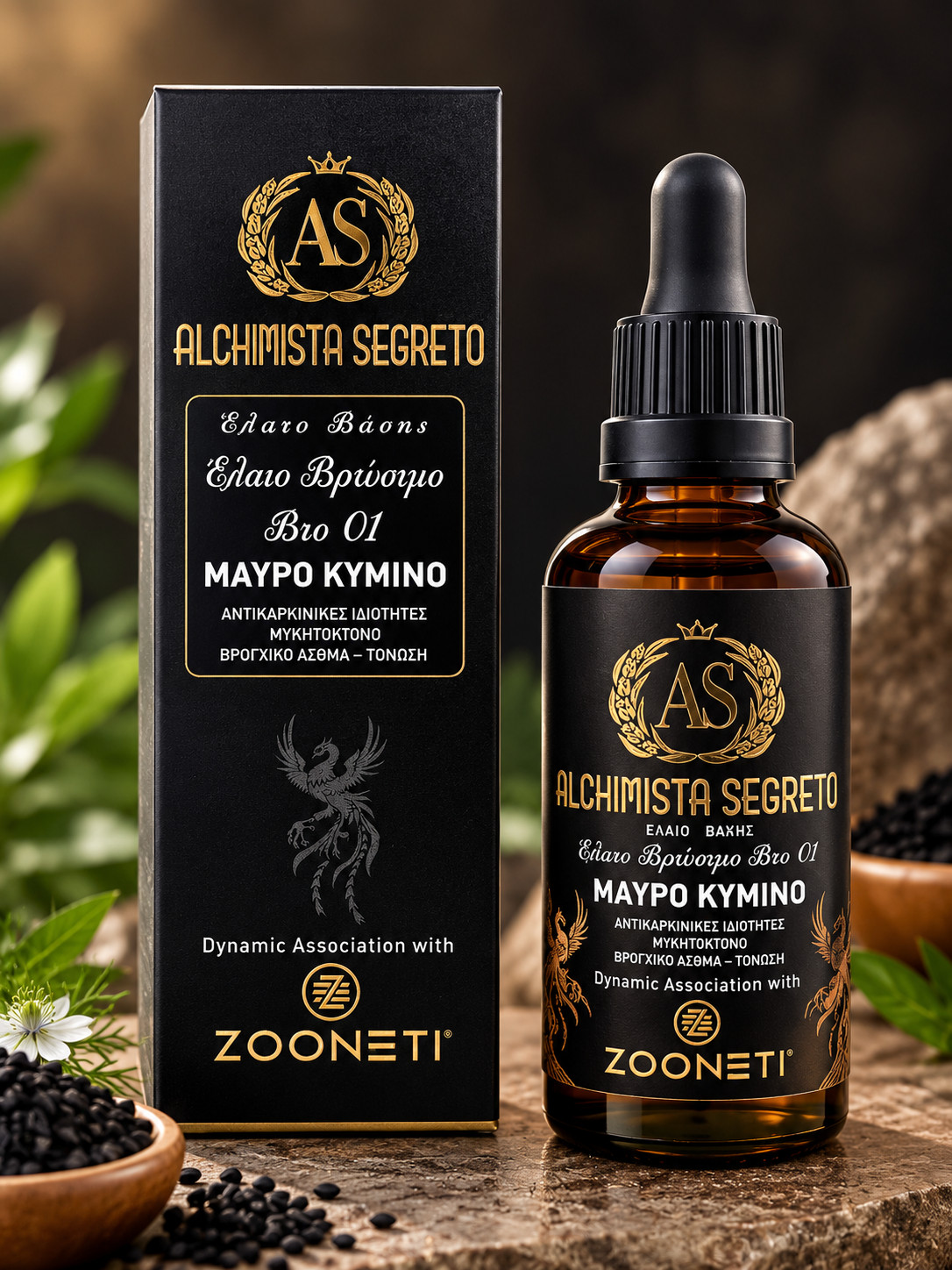 Μαύρο Κύμινο Βάμμα (Black Cumin) 50ml - Εικόνα 2