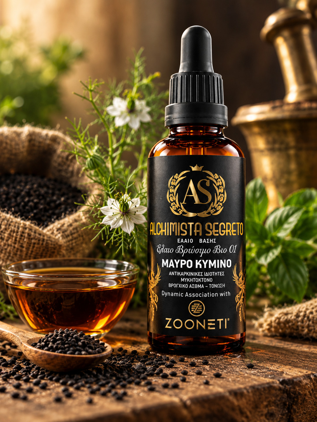 Μαύρο Κύμινο Βάμμα (Black Cumin) 50ml